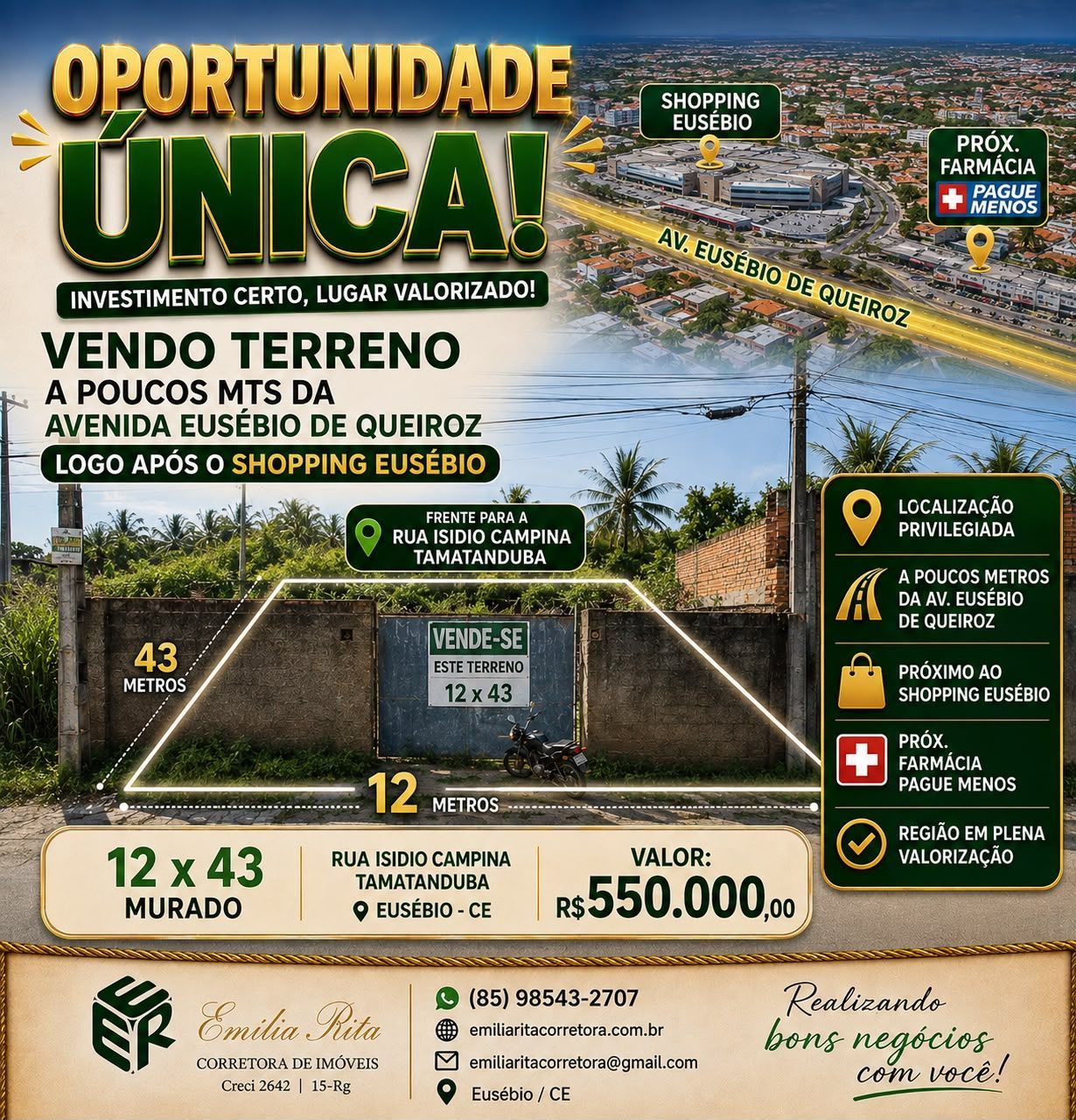 Terreno, 516 m² - Foto 1