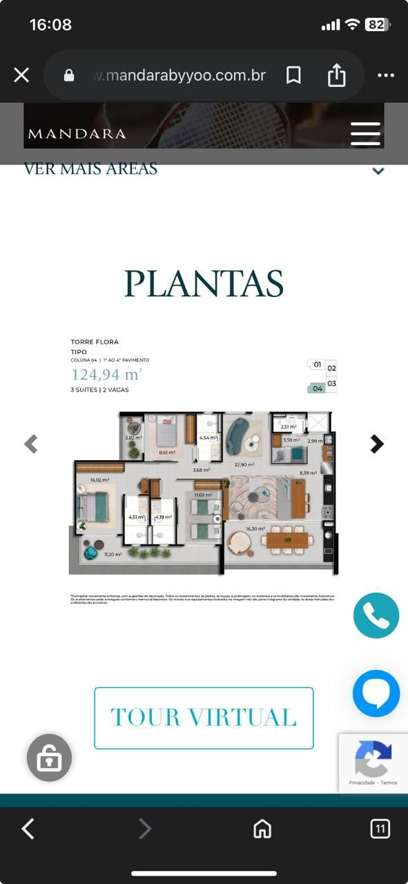 Apartamento, 3 quartos, 124 m² - Foto 6
