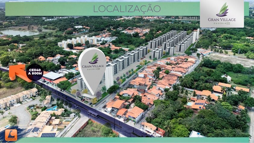Apartamento de 2 quartos, 46m² no bairro Pires Façanha, em Eusébio | Eu Corretor