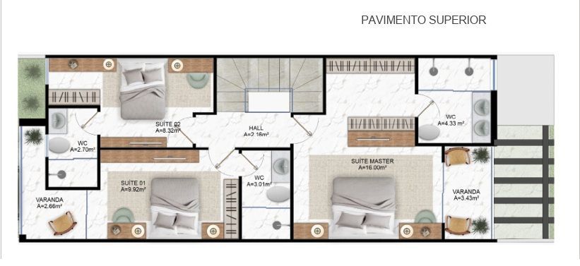 Casa, 3 quartos, 109 m² - Foto 5