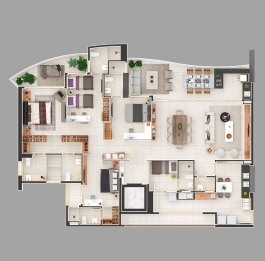 Apartamento, 4 quartos, 218 m² - Foto 12