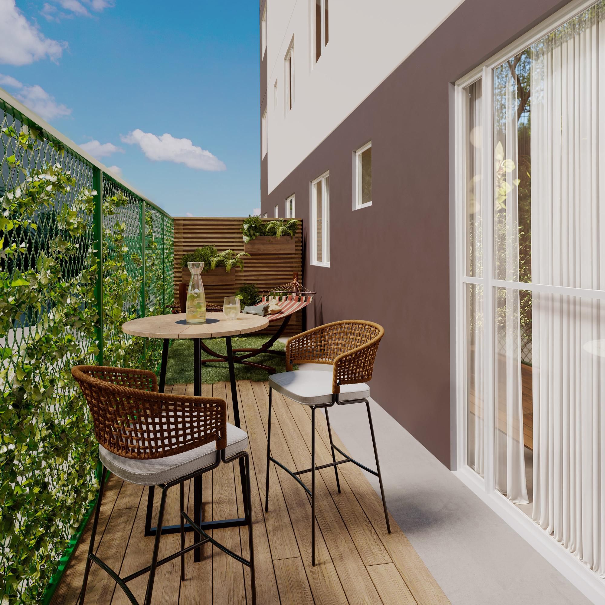 Apartamento de 2 quartos, 39m² no bairro Mangabeira, em Eusébio | Eu Corretor