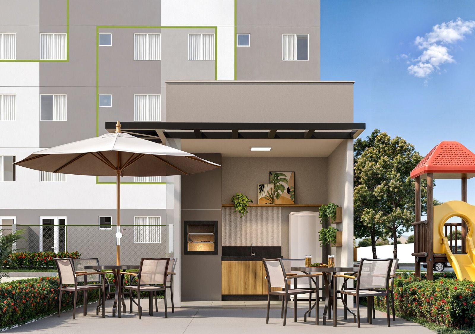 Apartamento de 2 quartos, 38m² no bairro Parque Santa Maria, em Fortaleza | Eu Corretor