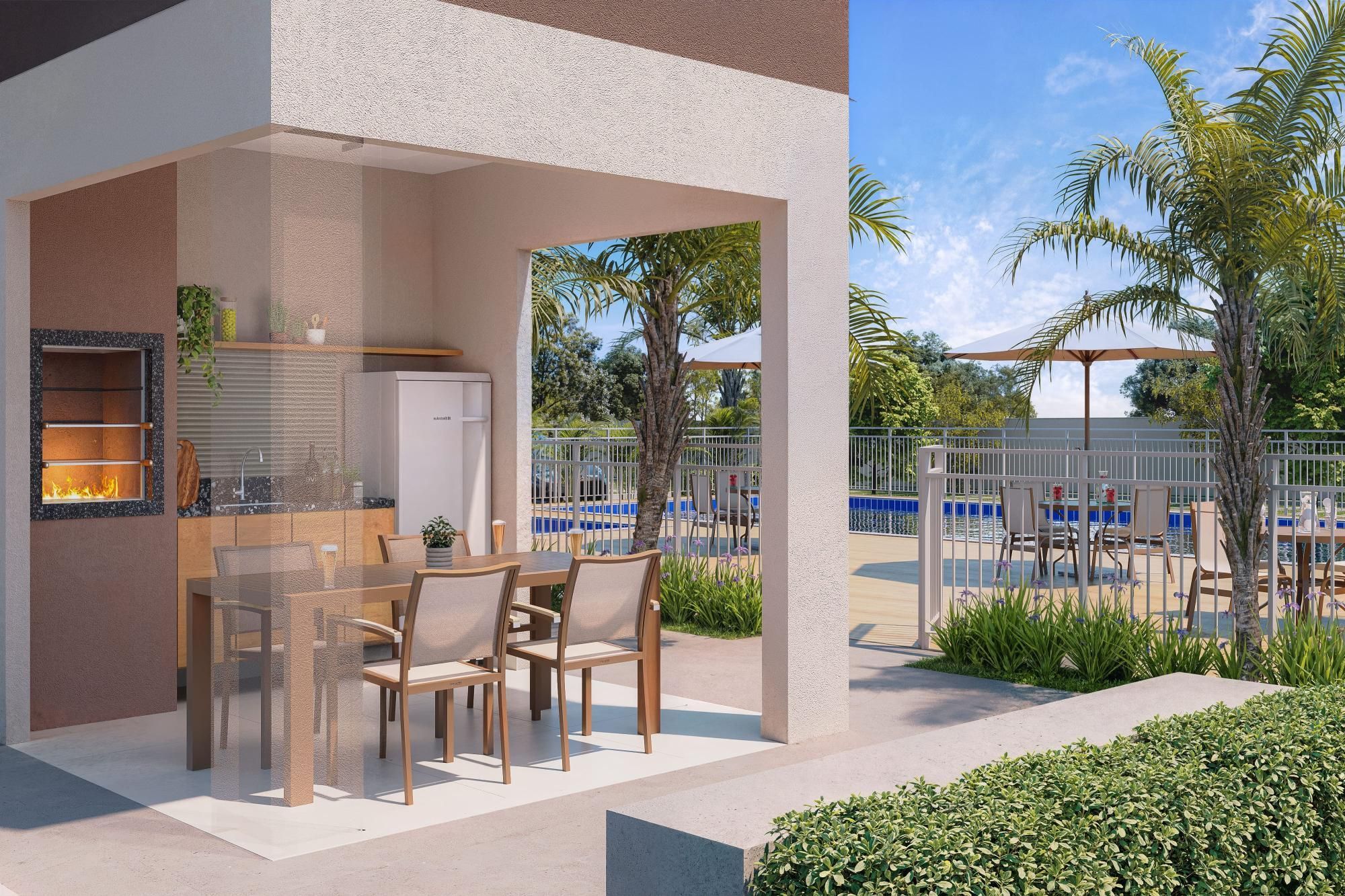 Apartamento de 2 quartos, 40m² no bairro Mangabeira, em Eusébio | Eu Corretor