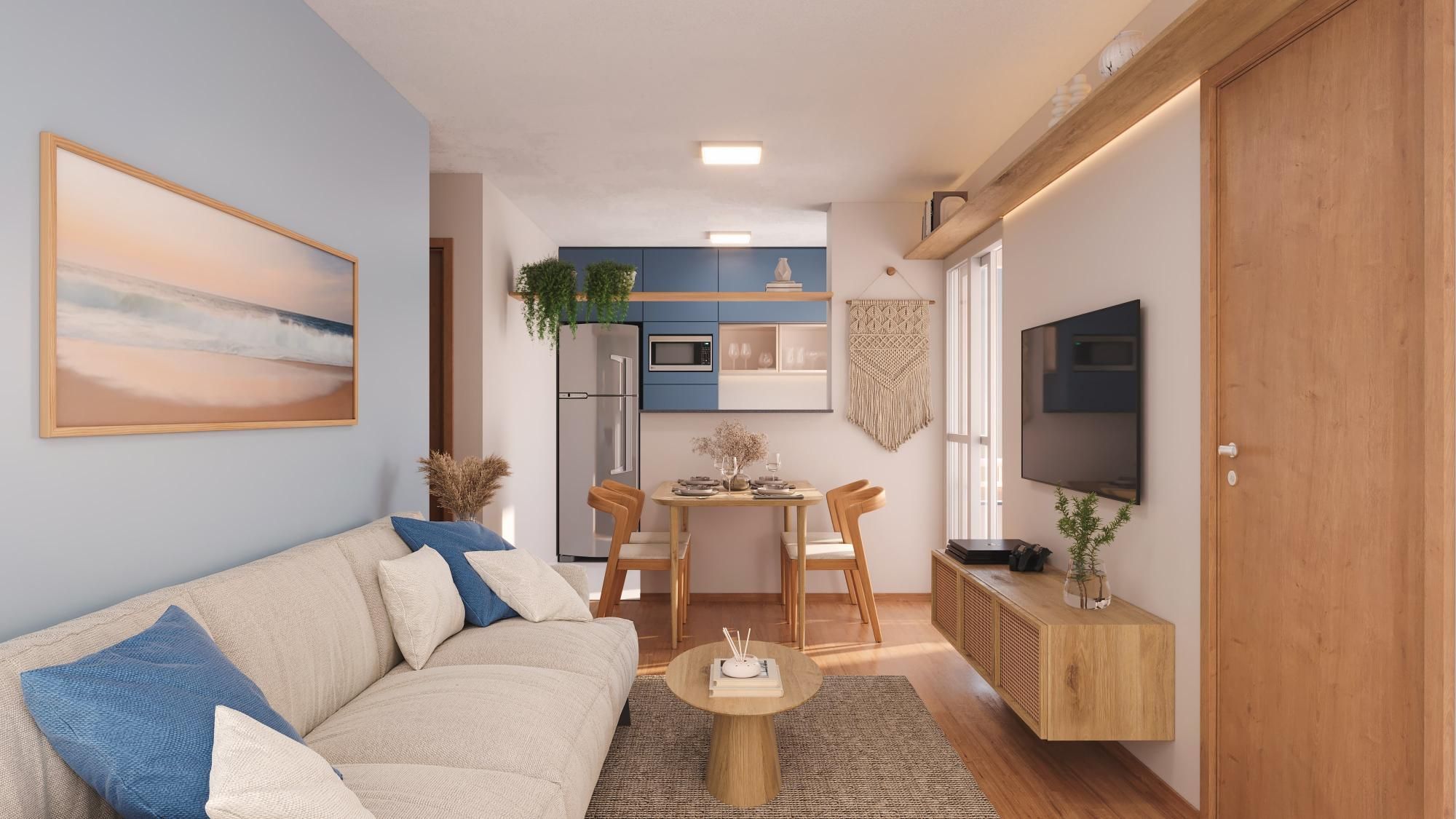 Apartamento de 2 quartos, 38m² no bairro Jangurussu, em Fortaleza | Eu Corretor