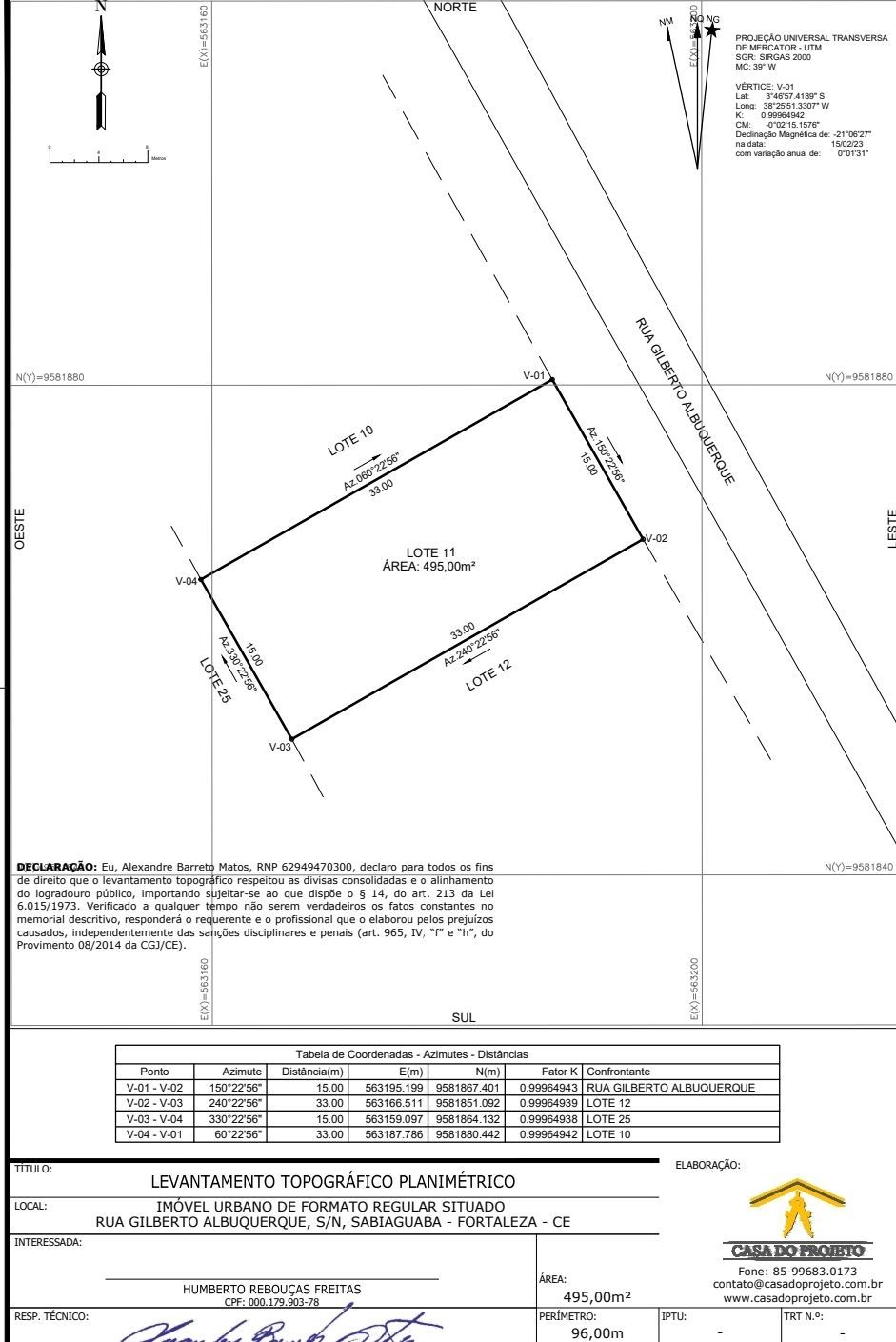 Terreno à venda, 495m² - Foto 1