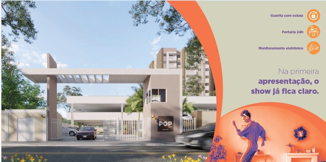 Apartamento de 2 quartos, 45m² no bairro encantada, em Eusébio | Eu Corretor