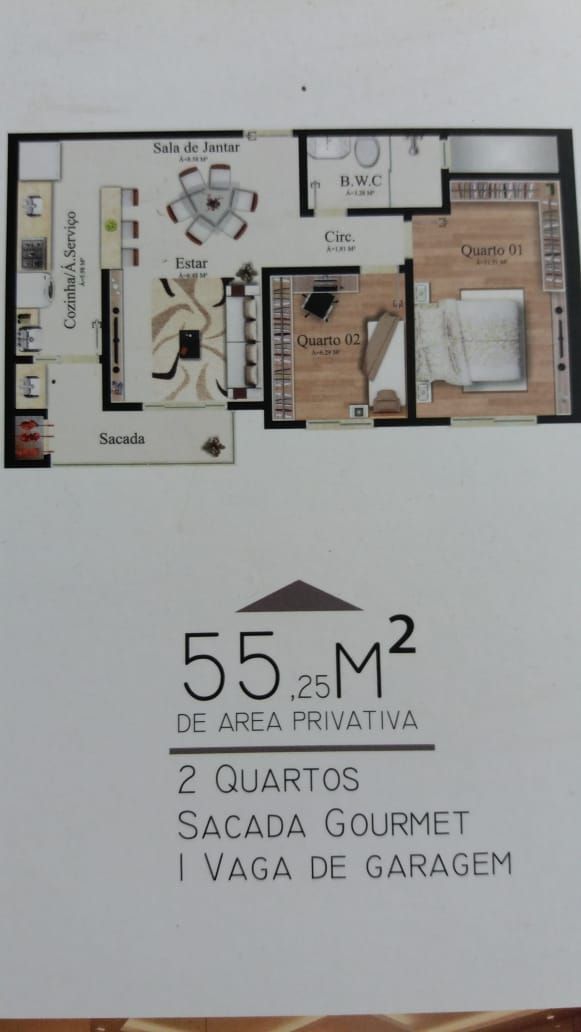 Apartamento, 2 quartos, 55 m² - Foto 31