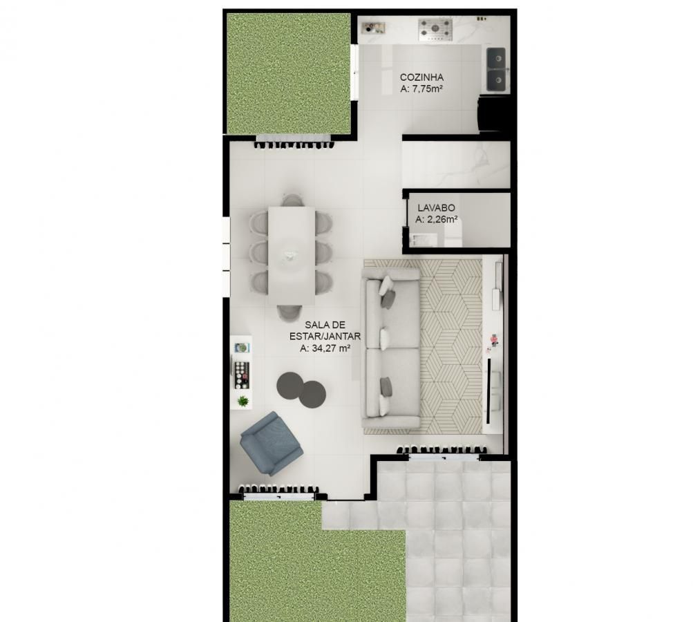 Apartamento à venda com 3 quartos, 118m² - Foto 34