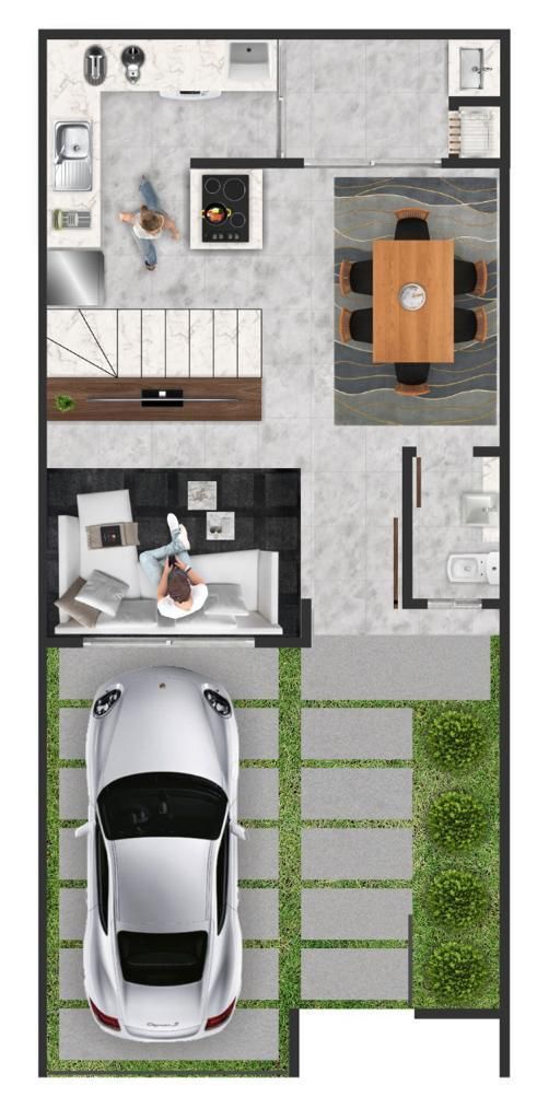 Sobrado, 3 quartos, 77 m² - Foto 12