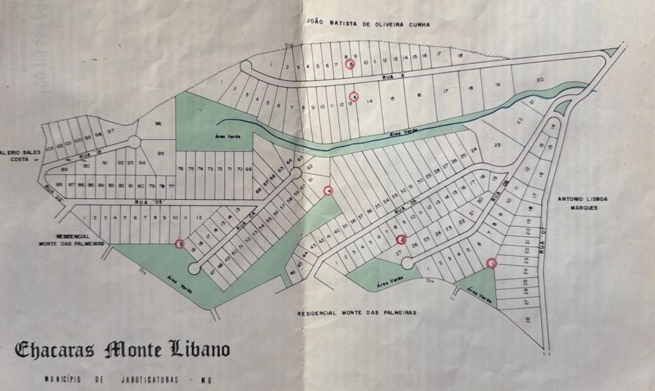 Terreno em Quintas Do Almeida, Jaboticatubas
