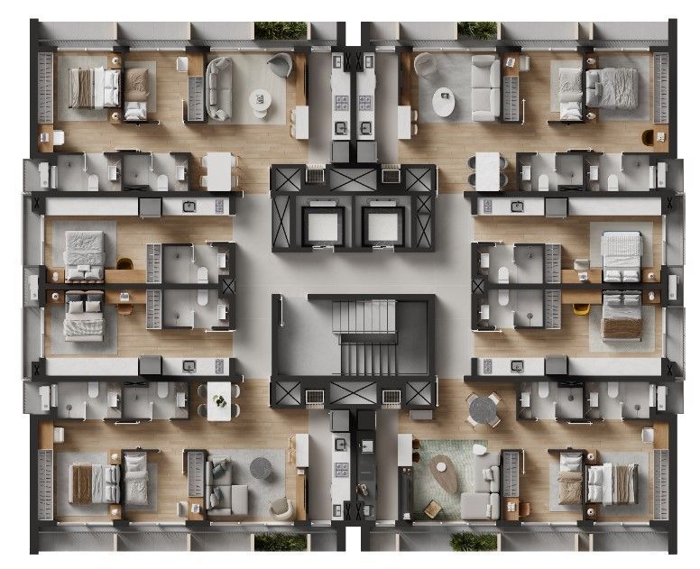Apartamento, 1 quarto, 25 m² - Foto 19