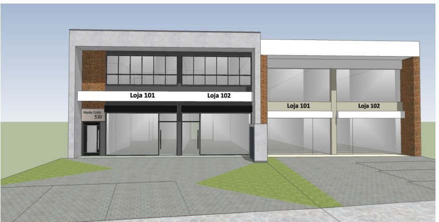 Loja-Salão, 100 m² - Foto 1