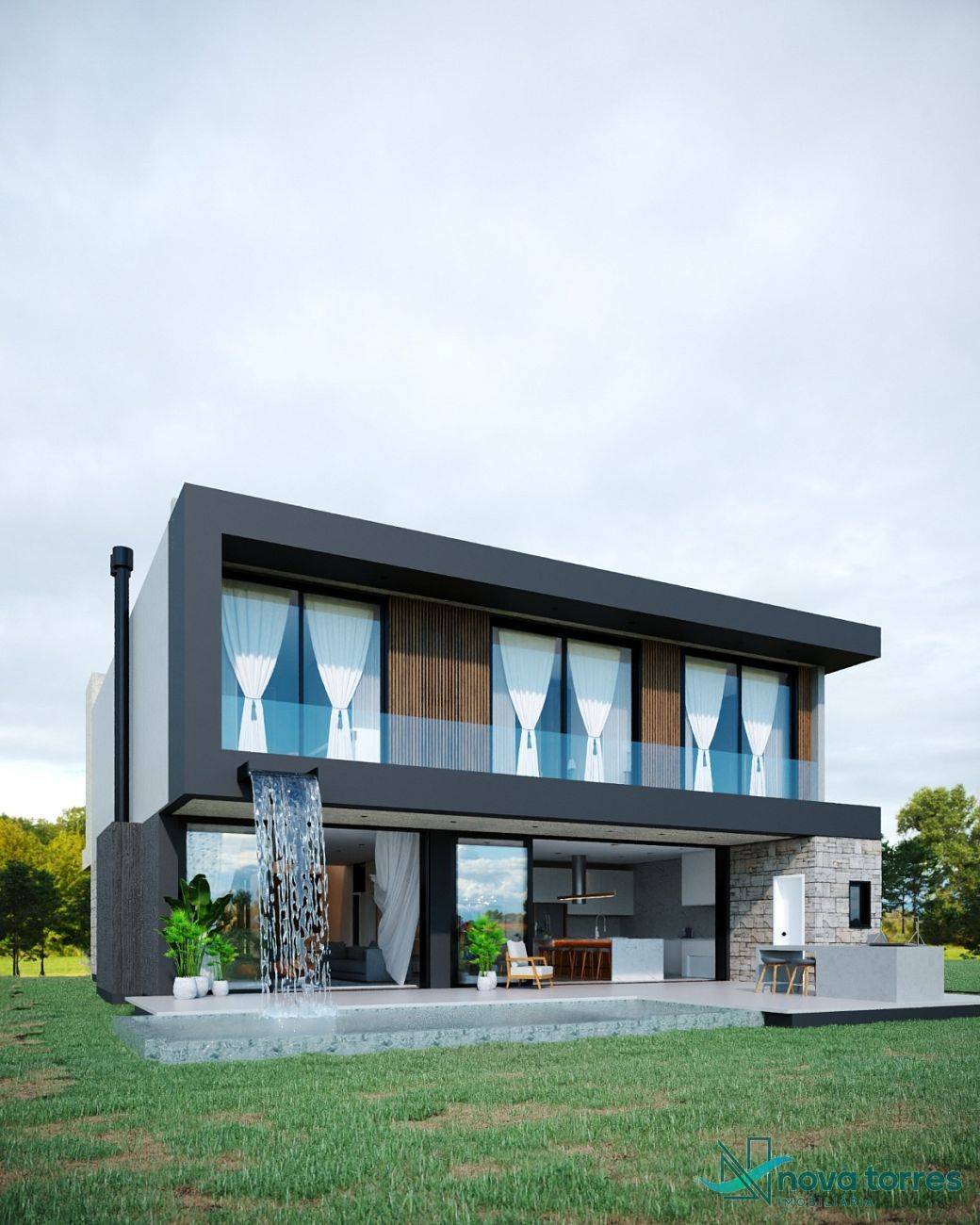 Casa de Alto Padrão em Torres – 505 m² de Área Privativa