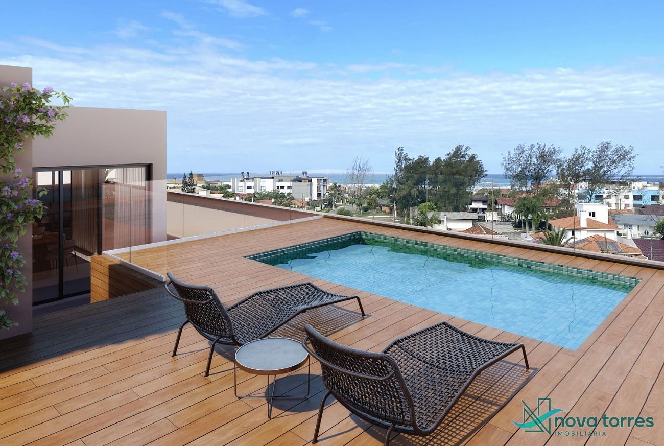 Apartamento com 2 Dormitórios, Suíte e Infraestrutura de Lazer em Torres / RS