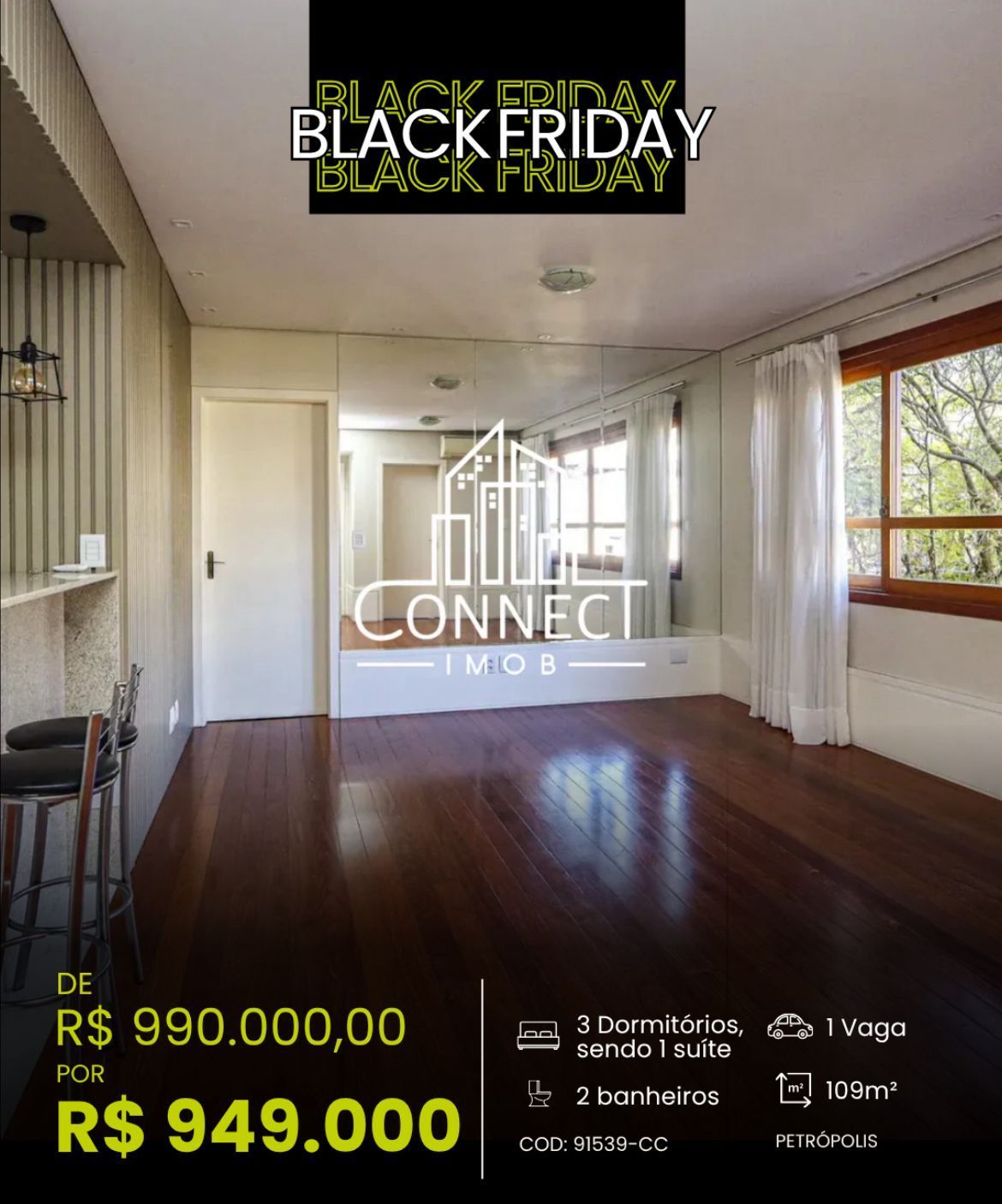 Apartamento a venda no bairro Petrópolis
