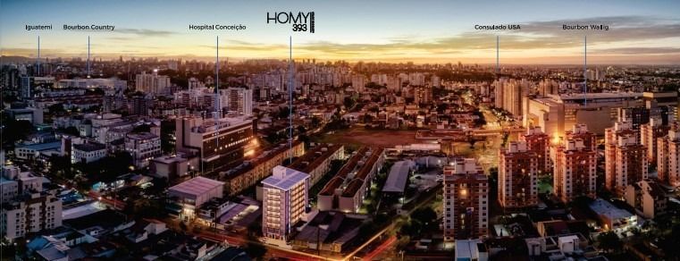 Apartamento 1 quartos à venda, 22m², Cristo Redentor - Porto Alegre — foto 2