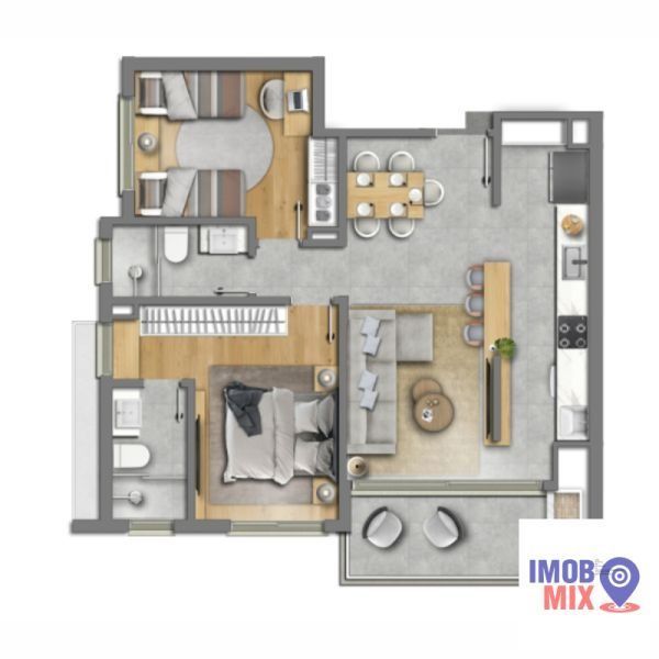Apartamento 2 quartos à venda, 75m², Passo da Areia - Porto Alegre — foto 4