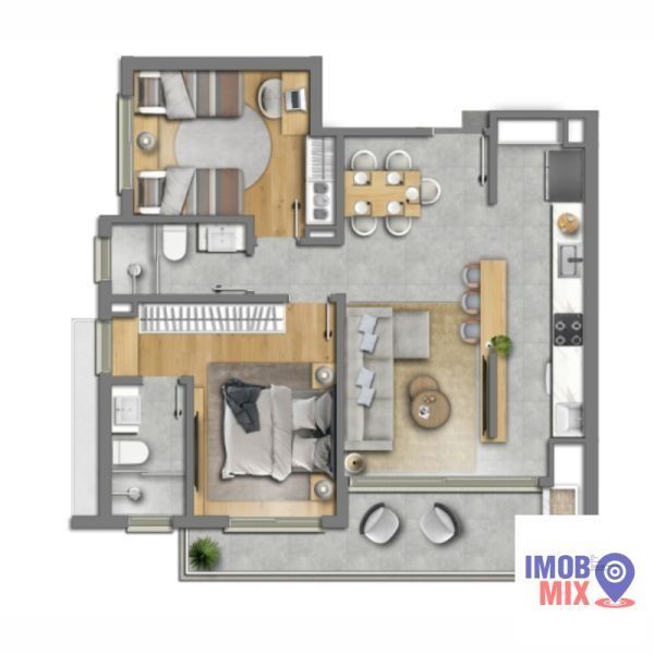 Apartamento 2 quartos à venda, 75m², Passo da Areia - Porto Alegre — foto 3