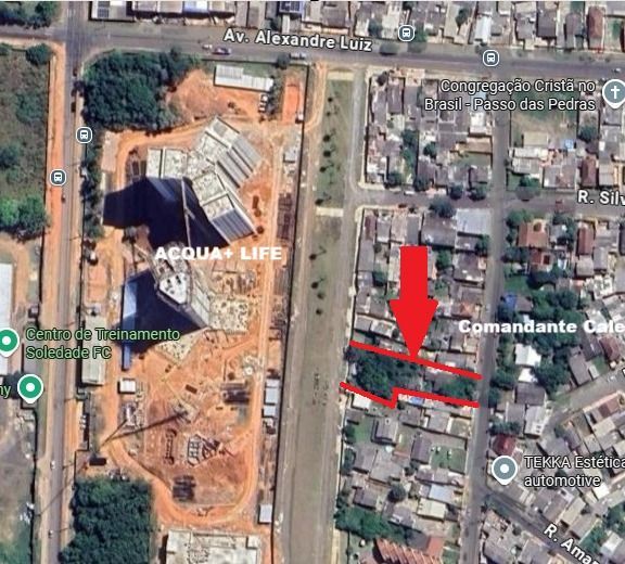 Terreno no bairro Passo das Pedras