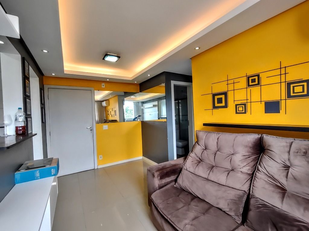 Apartamento MOBILIADO com 2 dormitórios à venda, 52 m² por R$ 235.000 - Passo das Pedras - Porto Alegre/RS