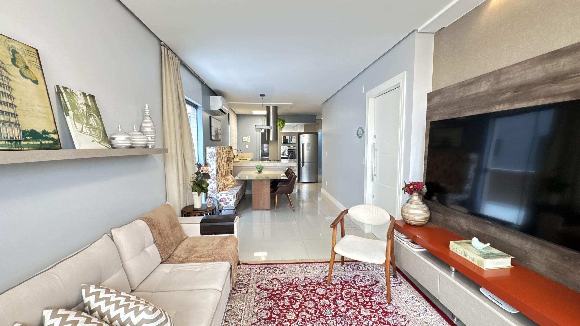 Apartamento 3 dorm, sendo 2 Suítes à Venda no Edifício Dubai Mar Grosso Laguna