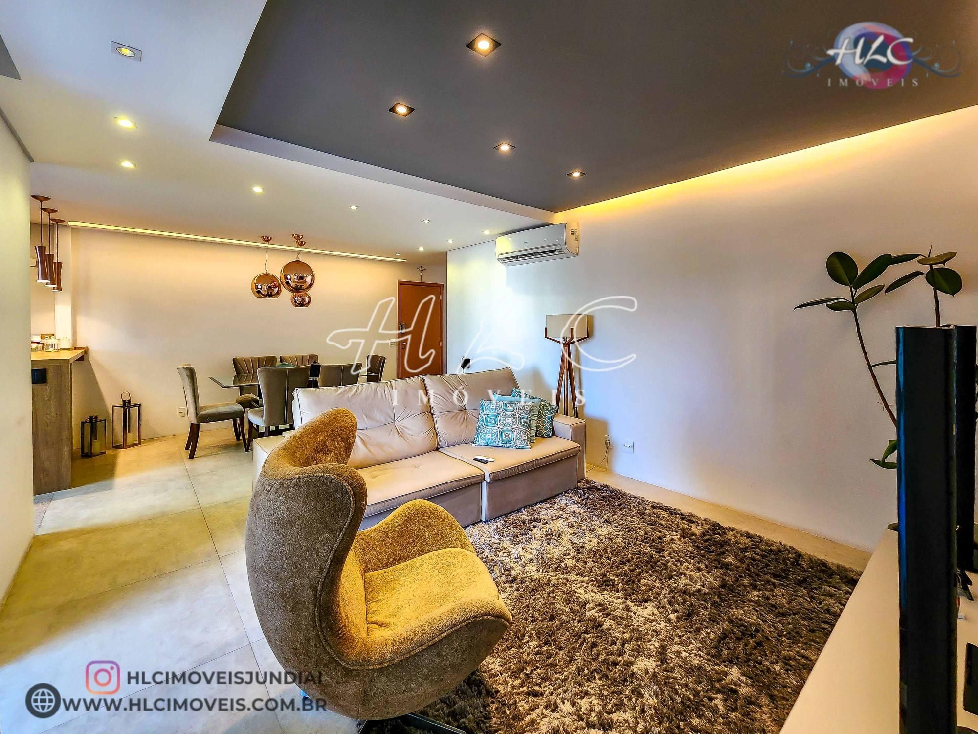 Apartamento à venda no eleve jundiaí de 117 metros com 3 suí