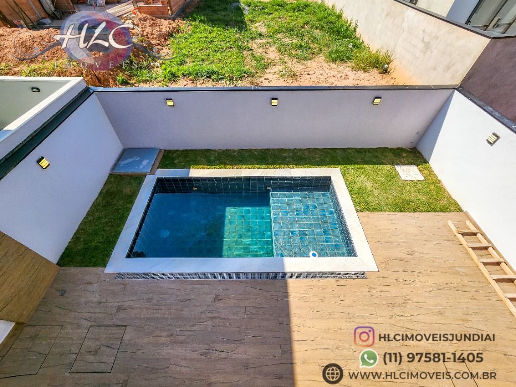 Sobrado Novo 3 Suítes à Venda Reserva Ermida Jundiaí Piscina Aquecida