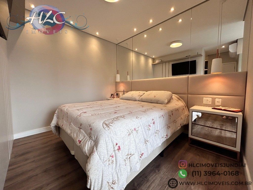 Apto 82m² c/ 2 Quartos e 2 Vagas - Cond. Eleve Jundiaí