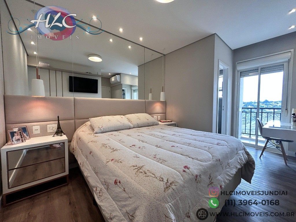 Apto 82m² c/ 2 Quartos e 2 Vagas - Cond. Eleve Jundiaí