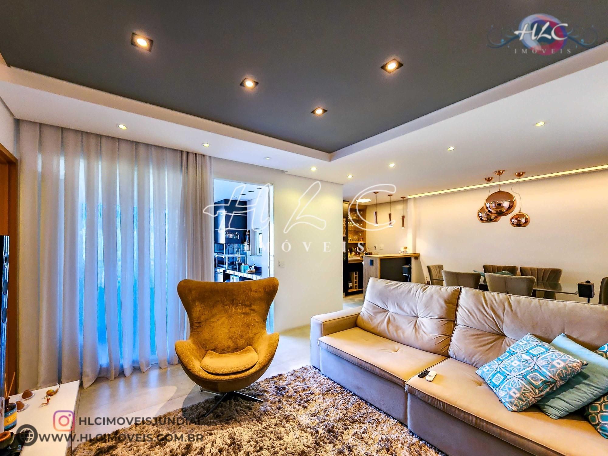 Apartamento à venda no eleve jundiaí de 117 metros com 3 suí