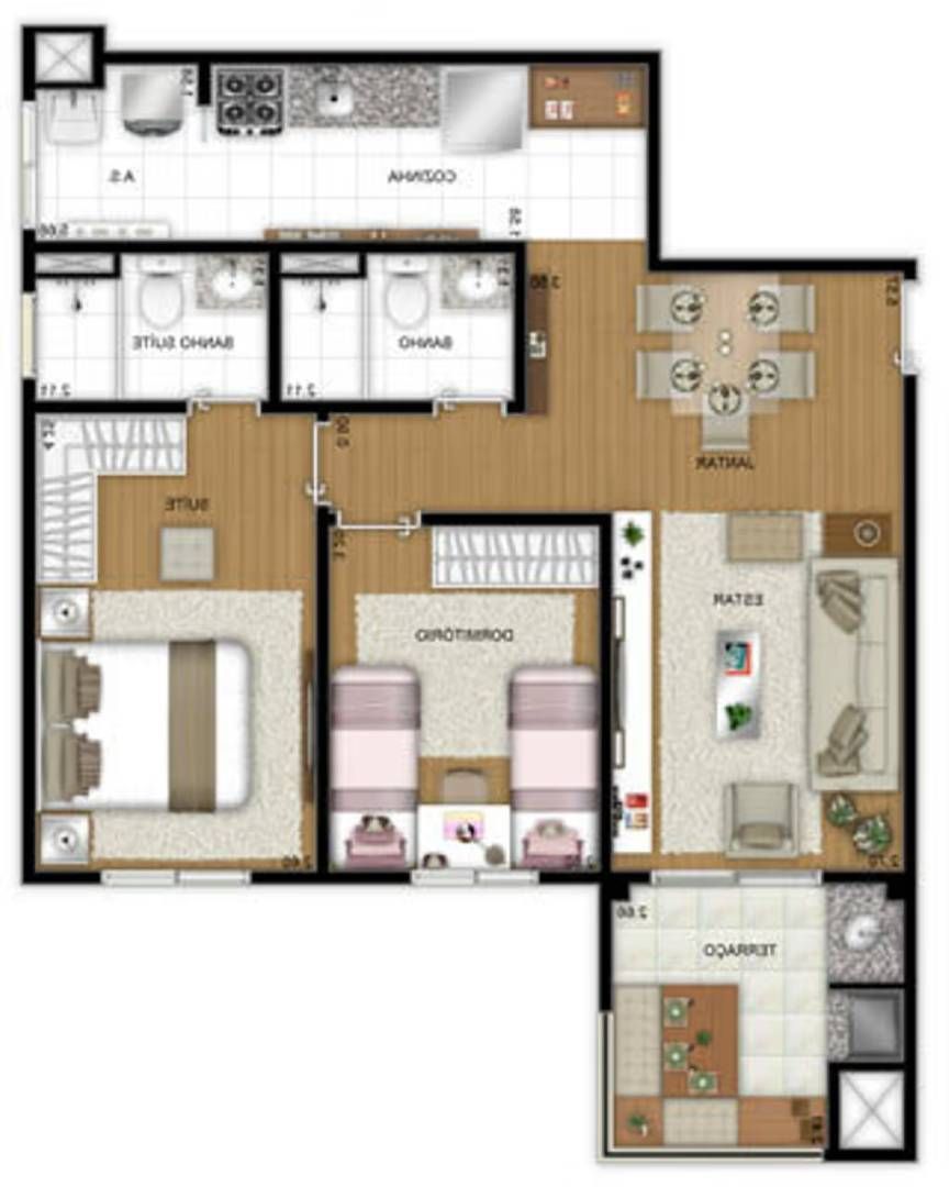 Apartamento, 2 quartos, 66 m² - Foto 45