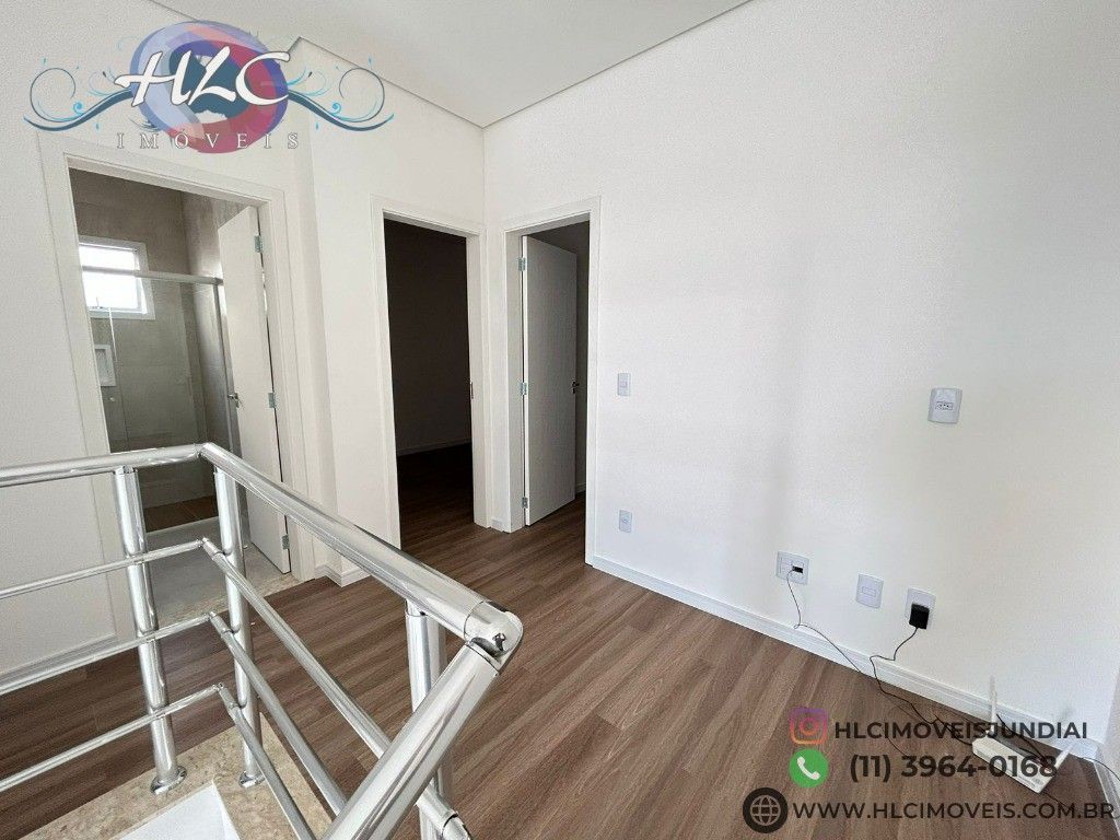 Casa em condomínio de luxo em jundiaí-sp, 3 quartos, 1 suíte