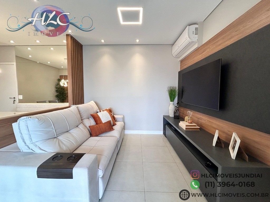Apto 82m² c/ 2 quartos e 2 vagas - cond. Eleve jundiaí