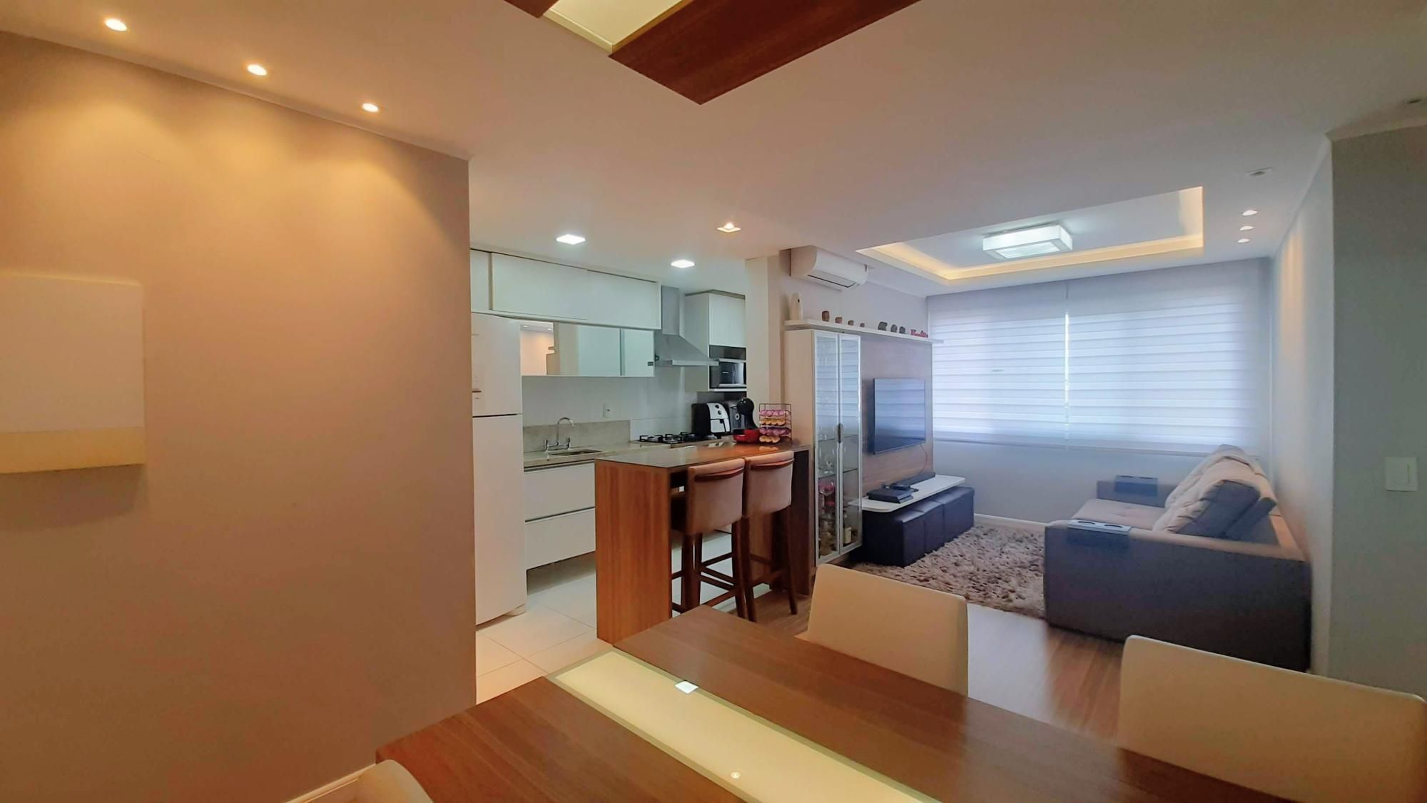 Icon Residencial Apartamento último andar de 2 dormitórios com Suíte Semi mobiliado