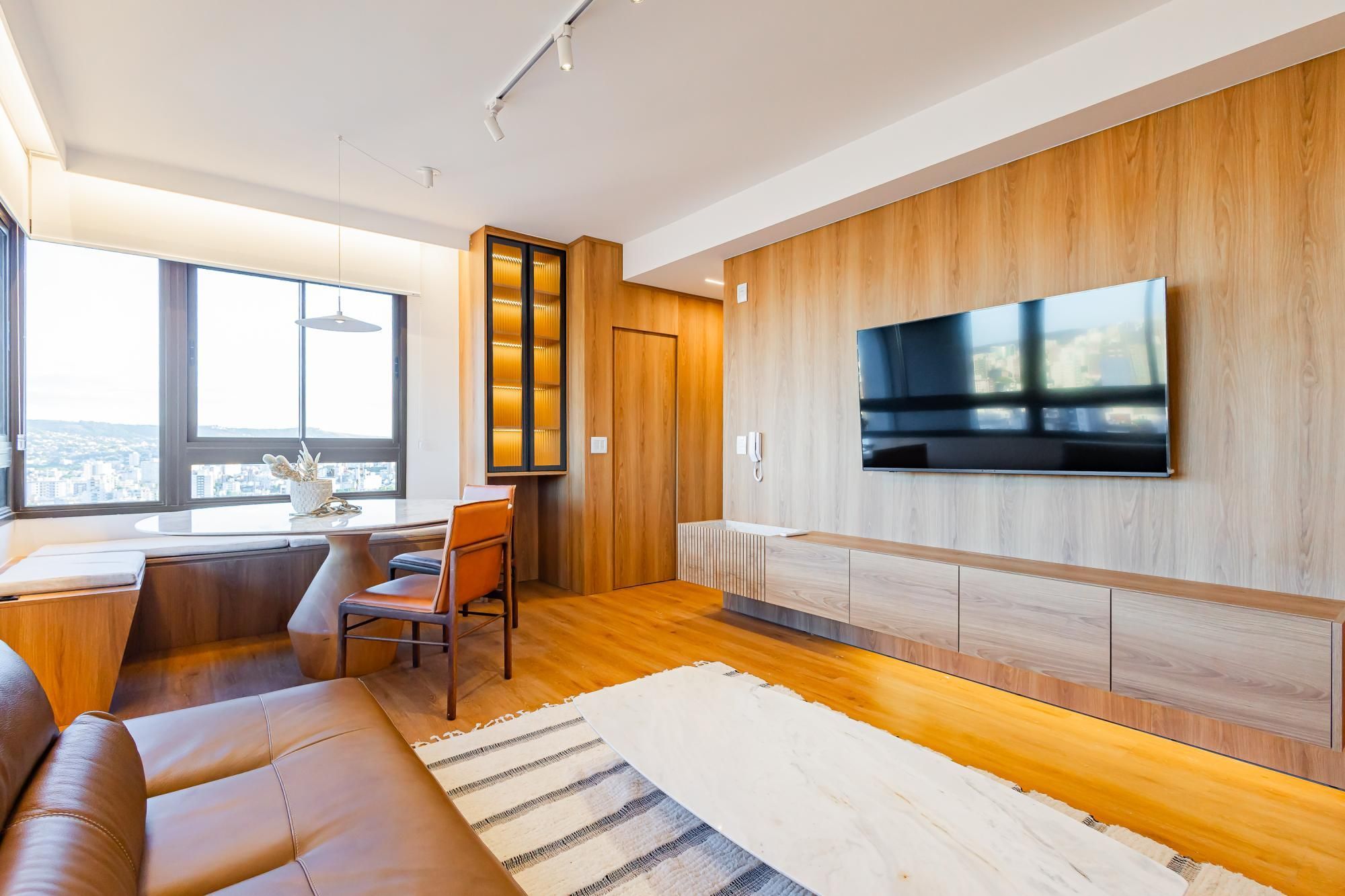 Miradouro - Apartamento 100% mobiliado no bairro Santa Cecília