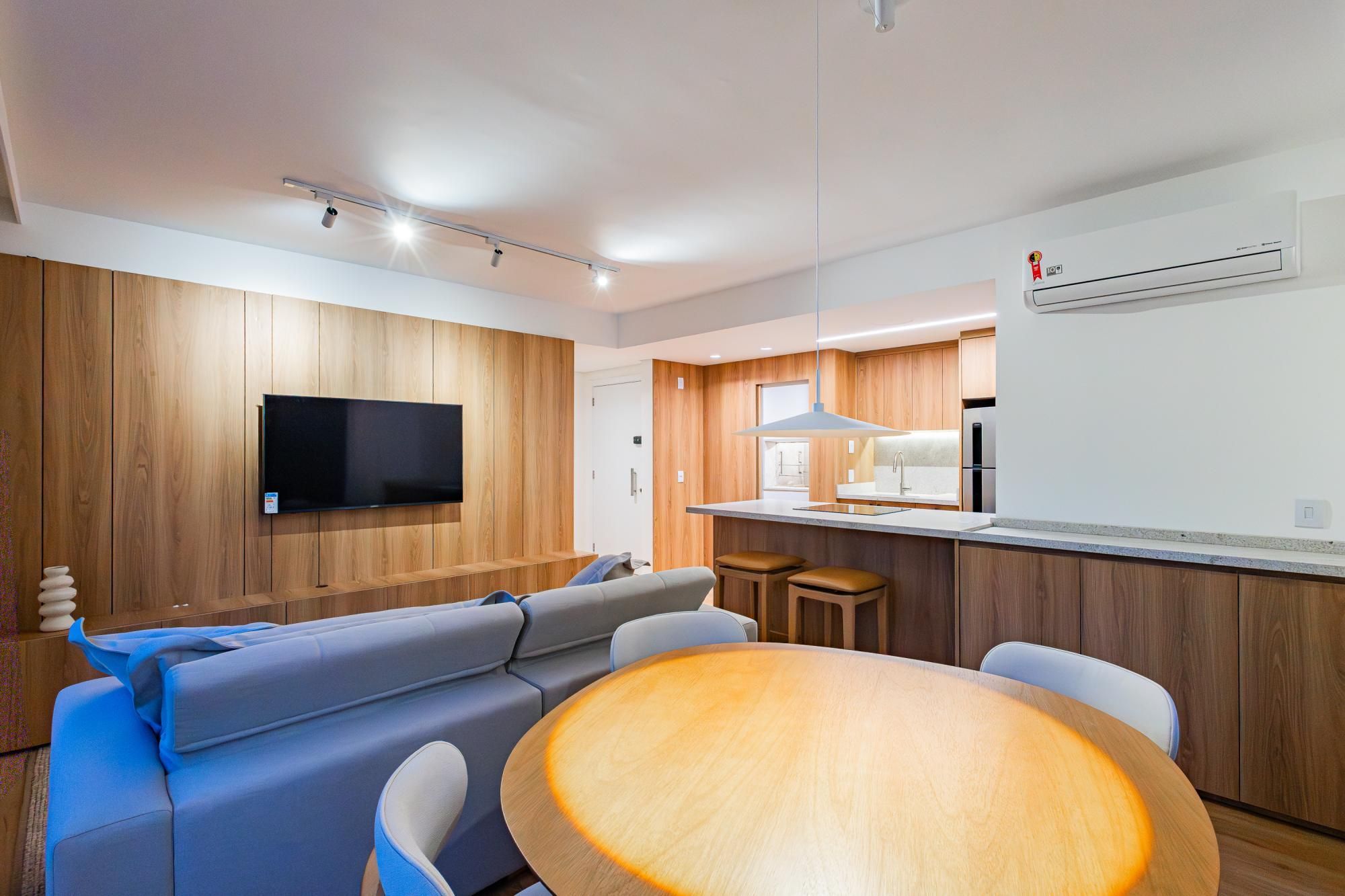 Miradouro - Apartamento 100% mobiliado no bairro Santa Cecília