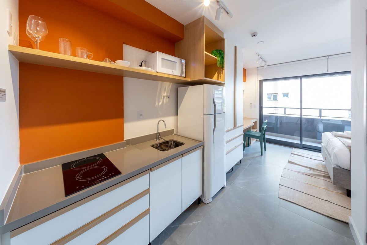 Apartamento para alugar com 1 quarto, 25m² - Foto 1