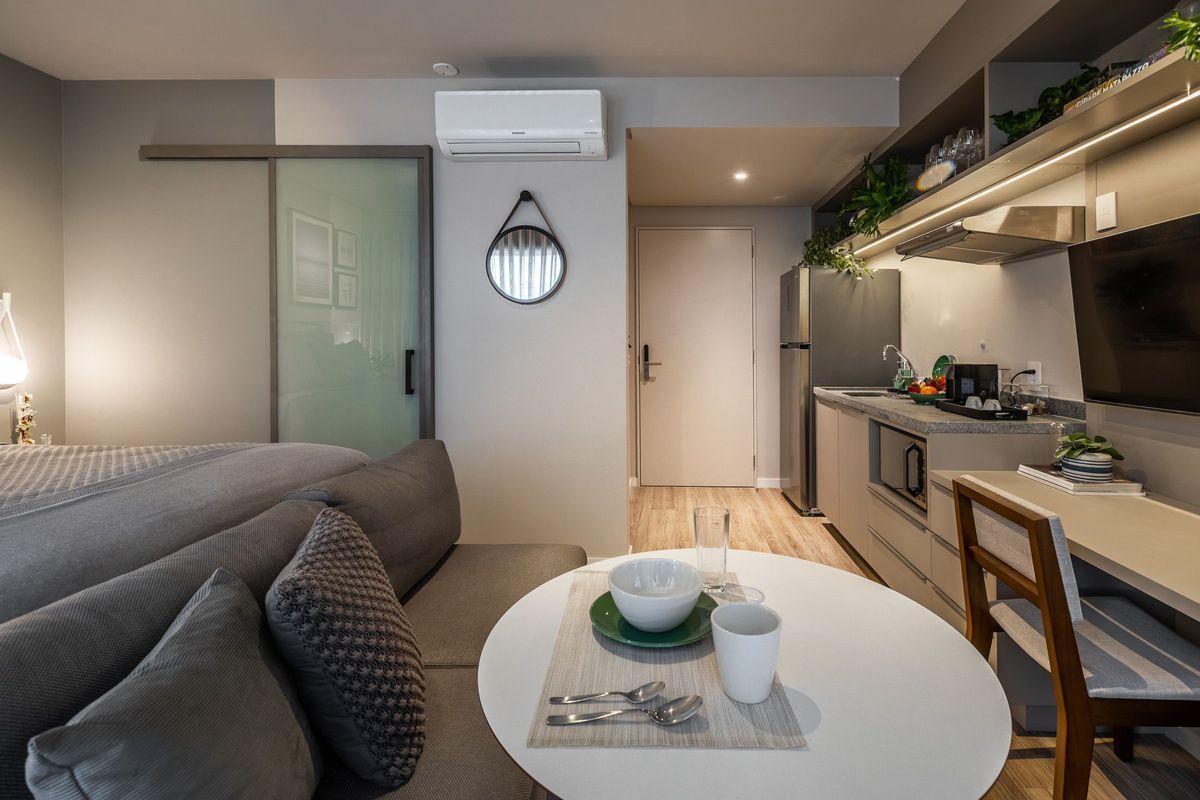 Apartamento para alugar com 1 quarto, 26m² - Foto 1