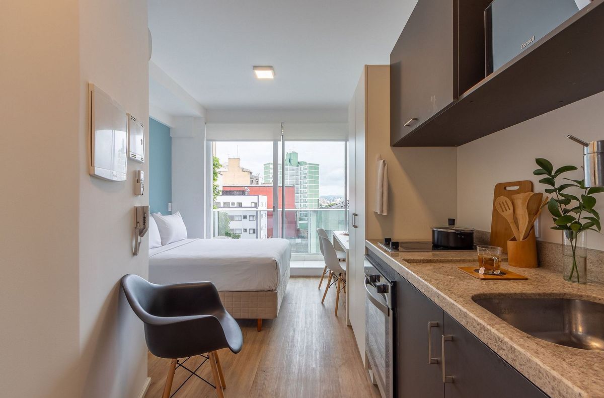 Apartamento para alugar com 1 quarto, 22m² - Foto 3