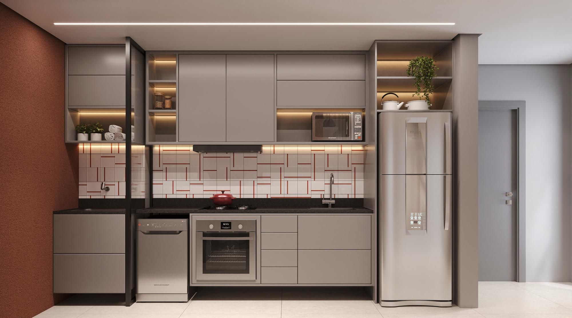 Apartamento à venda com 2 quartos, 56m² - Foto 4