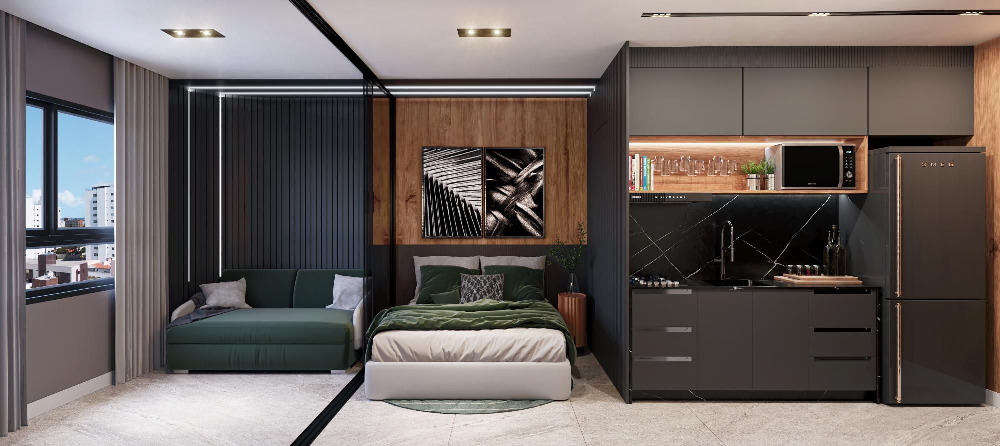 Flat/Apart Hotel à venda com 1 quarto, 22m² - Foto 4