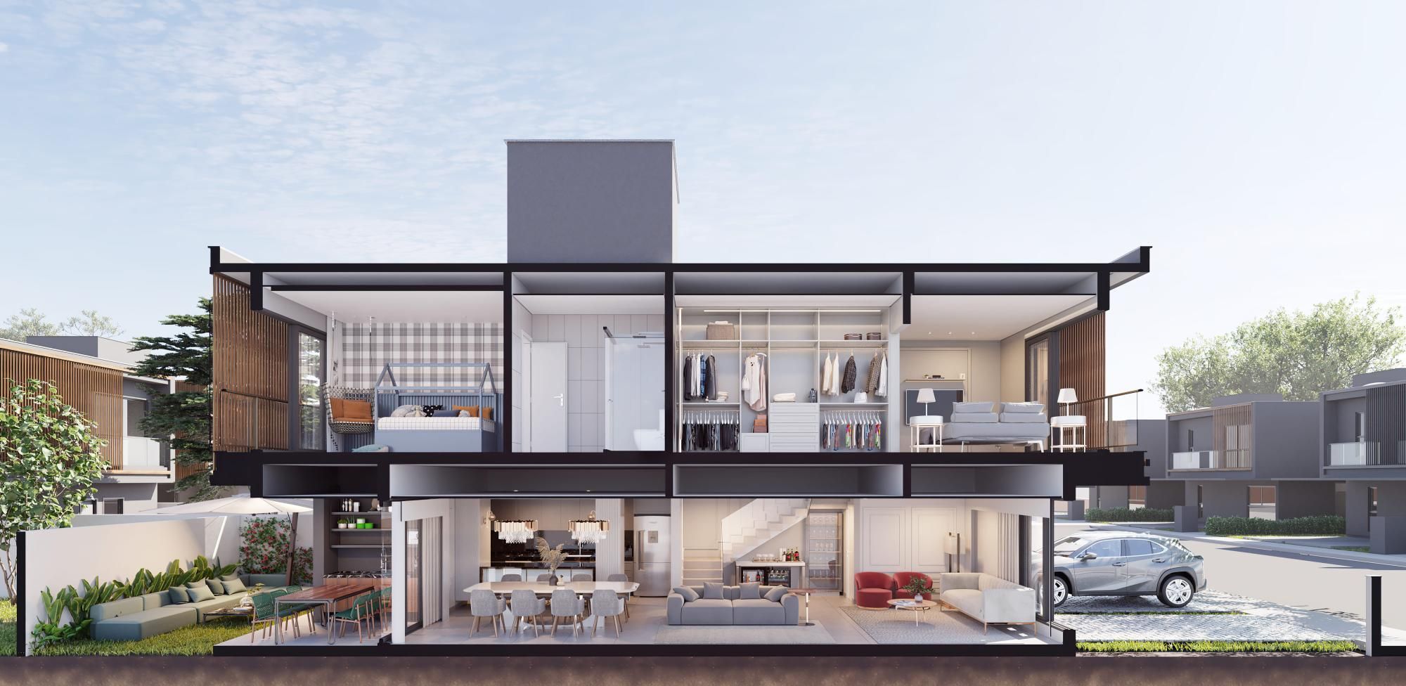 Casa de Condomínio à venda com 4 quartos, 215m² - Foto 2