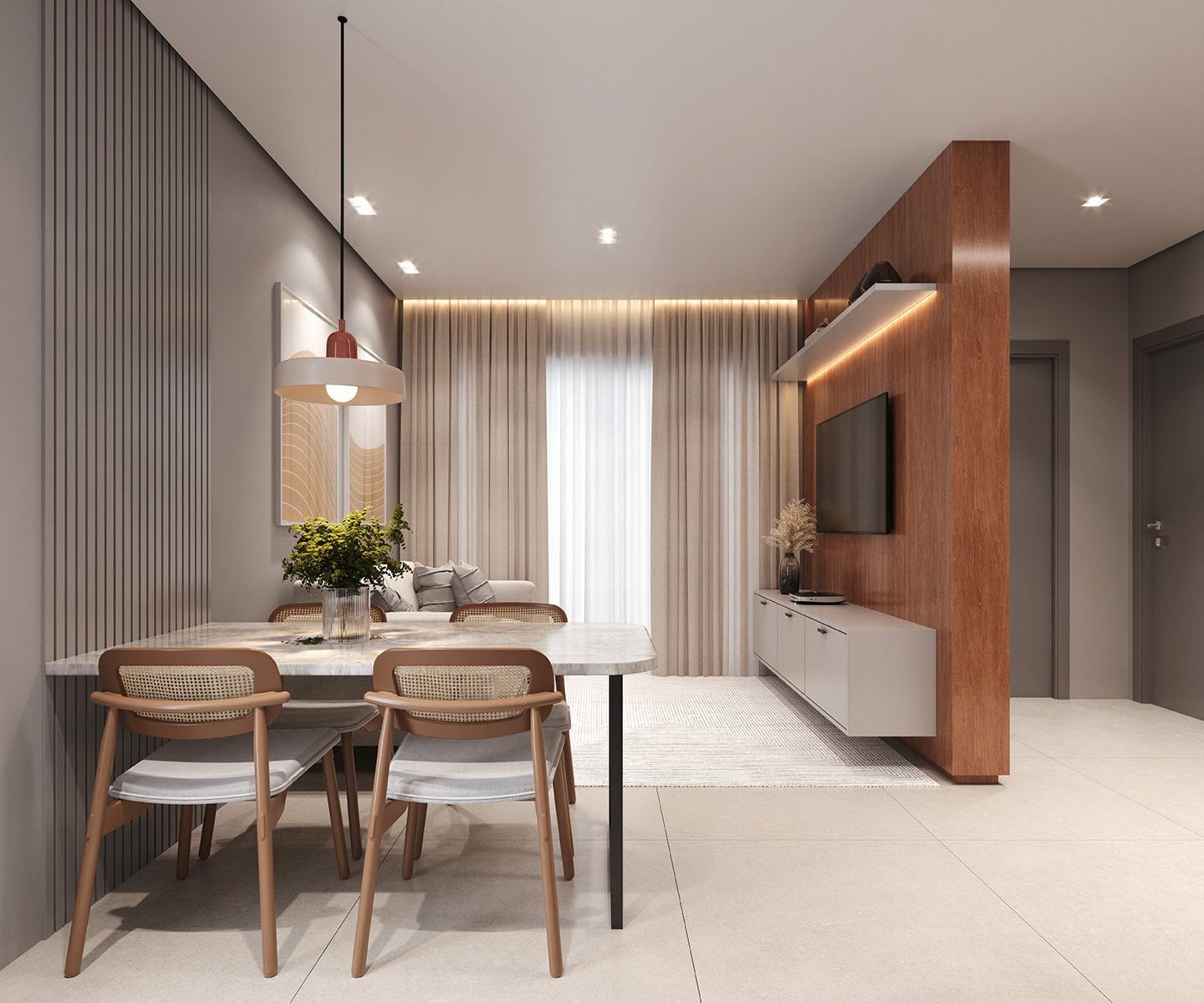 Apartamento à venda com 2 quartos, 56m² - Foto 1