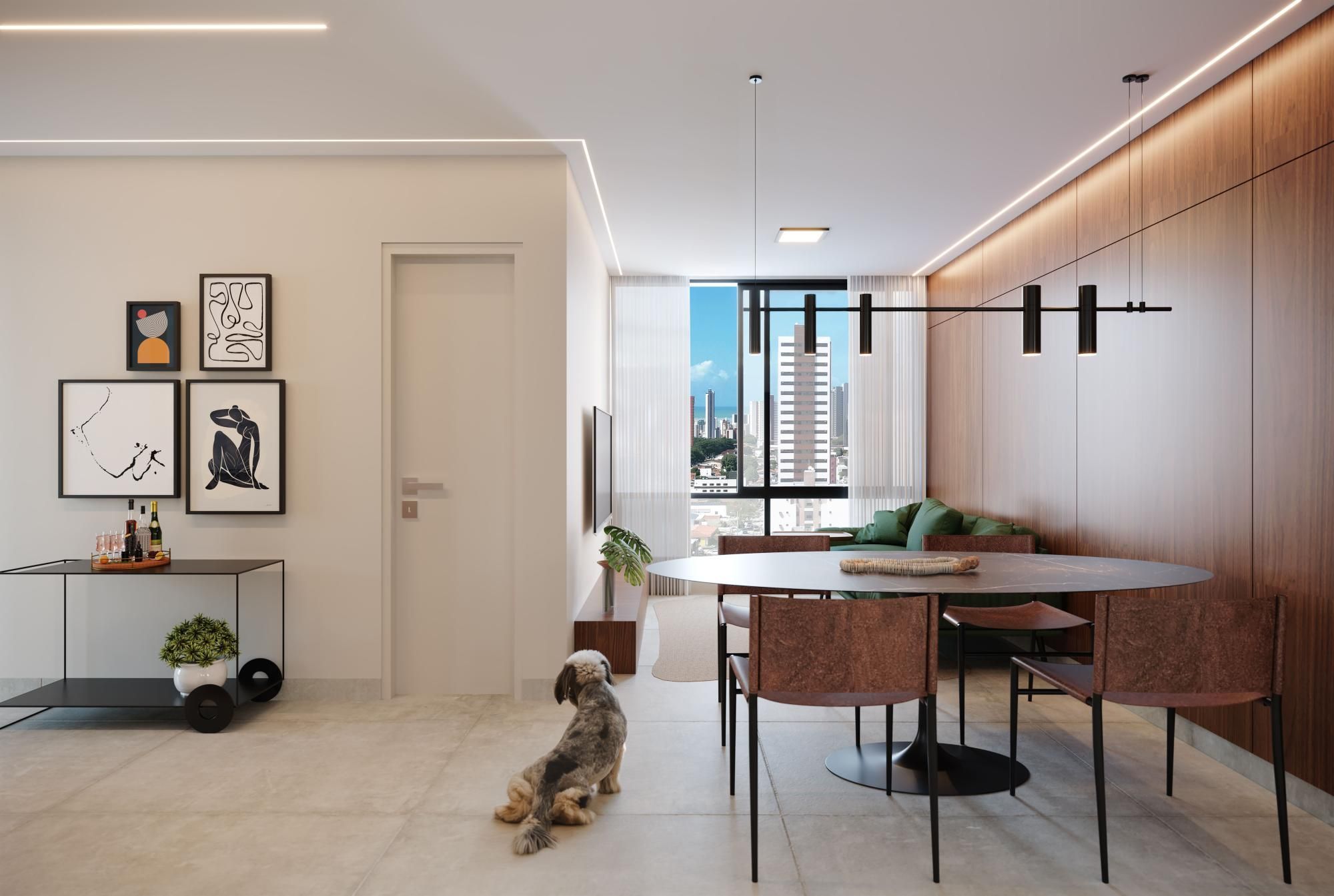 Apartamento à venda com 2 quartos, 52m² - Foto 3