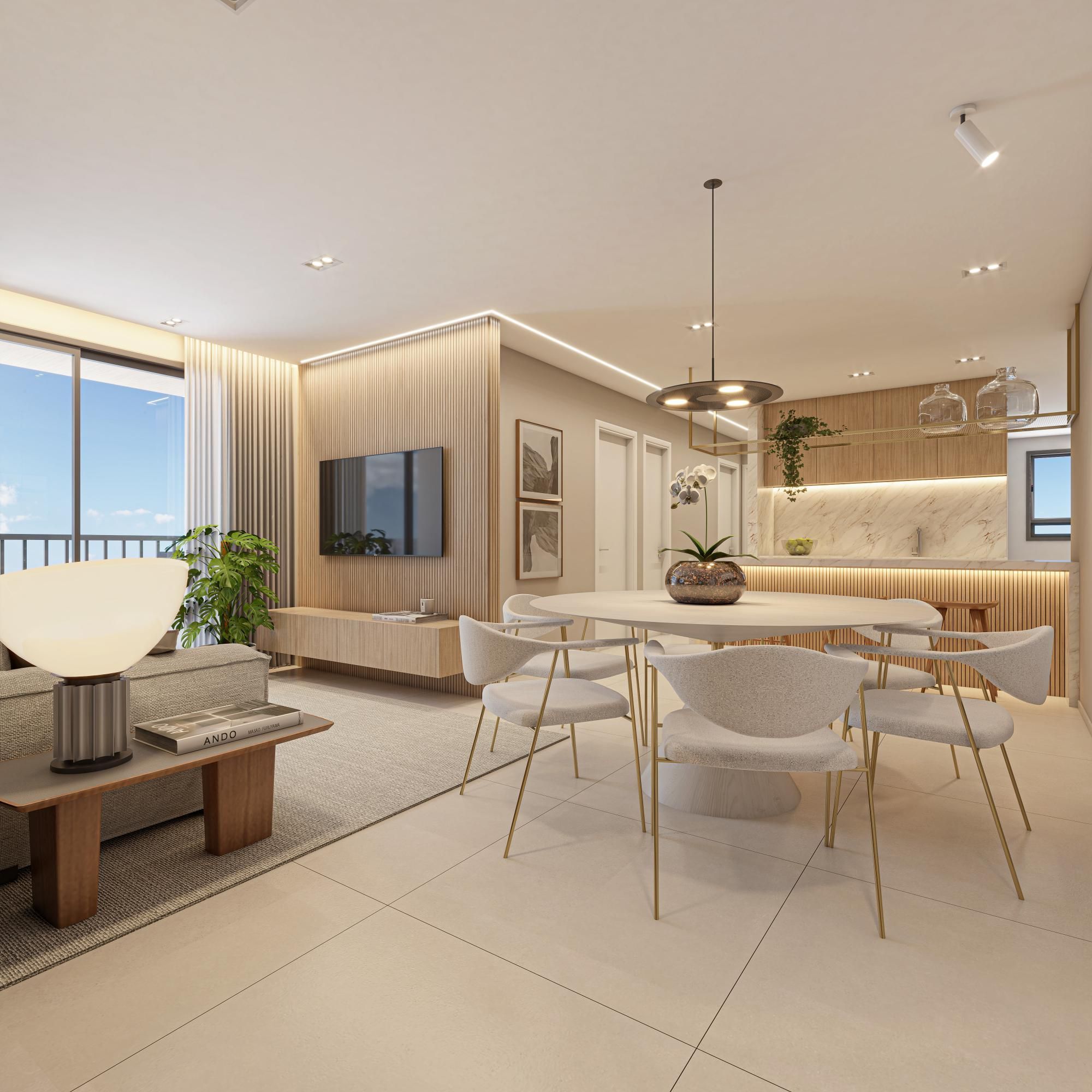 Apartamento à venda com 3 quartos, 102m² - Foto 3