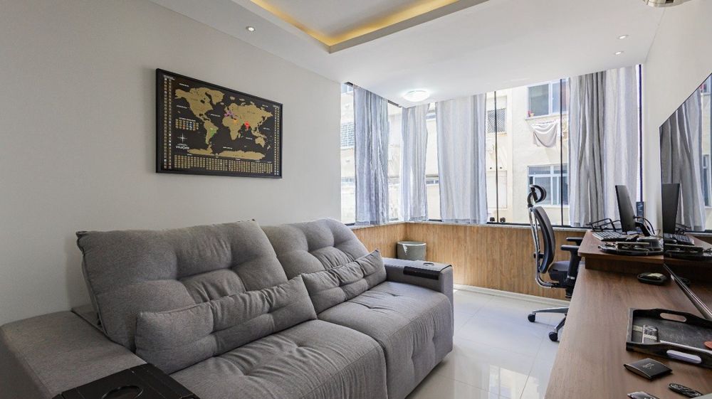 Apartamento à venda com 1 quarto, 47m² - Foto 1