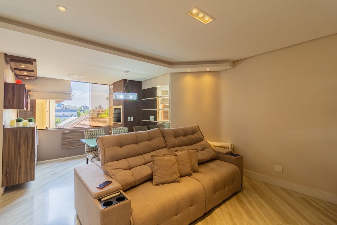 Apartamento mobiliado 2 quartos, vaga e churrasqueira no bairro Cristo Redentor