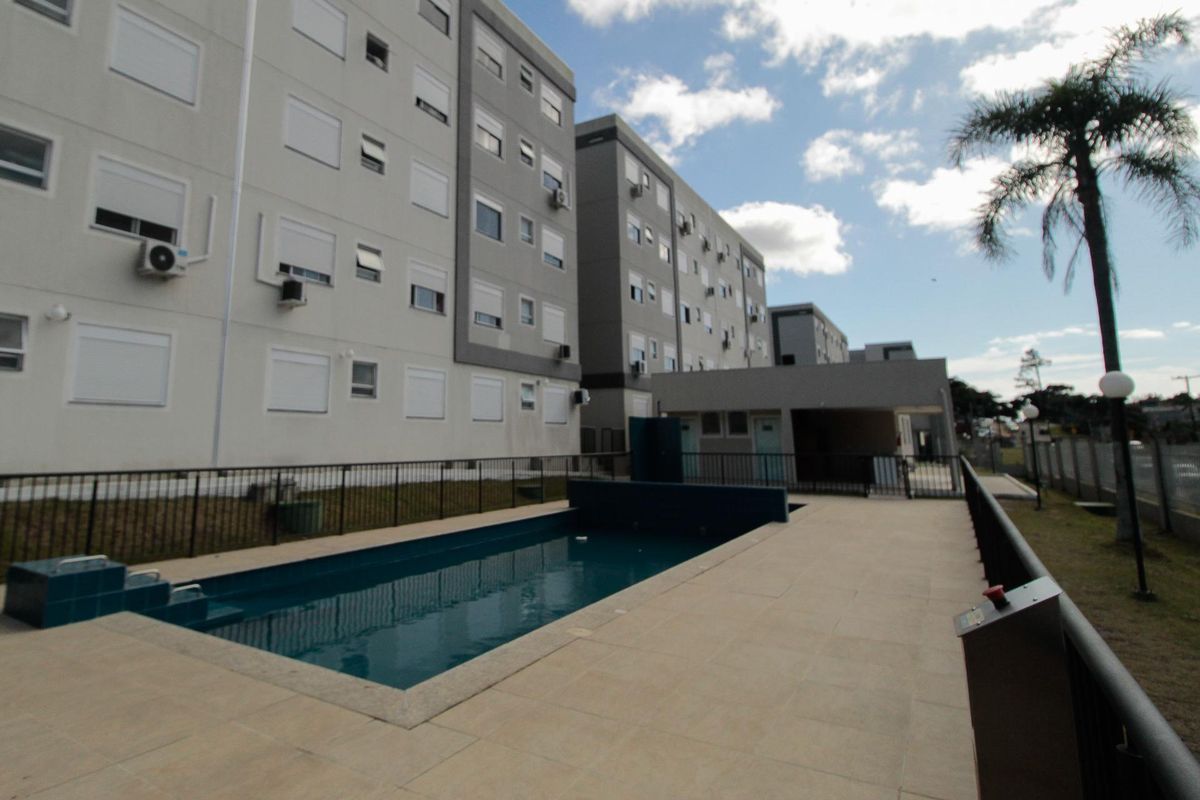 Apartamento 2 dormitórios Linda Vista, 1 vaga e Piscina na Av. Protásio Alves