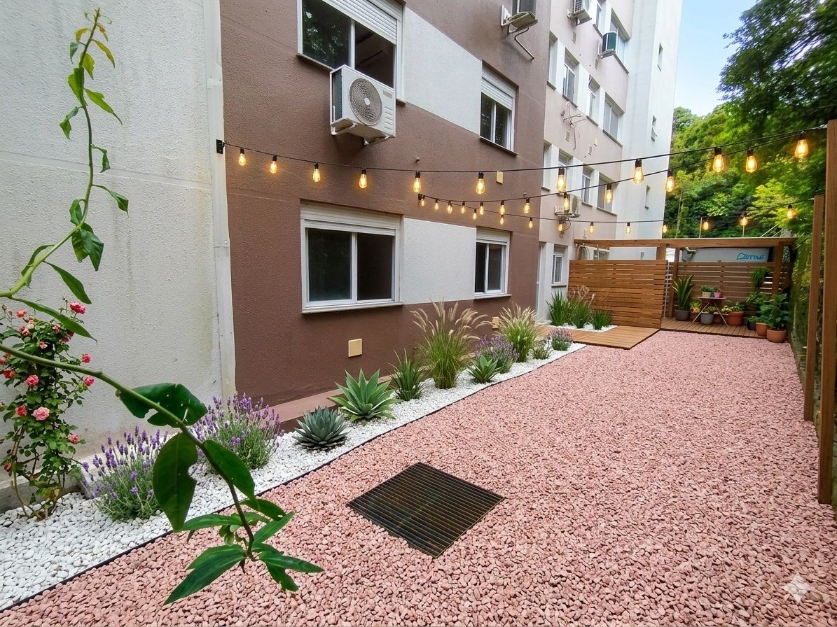 Um pedacinho do interior dentro de Porto Alegre - 2dorm com Pátio Gigante